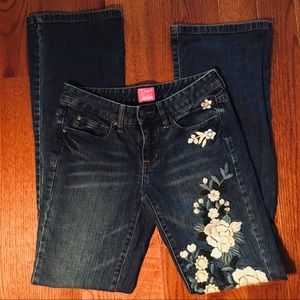 Drew The Limited floral accent jeans
